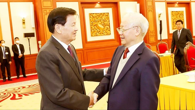 Vun đắp và tăng cường quan hệ đoàn kết đặc biệt Việt Nam - Lào